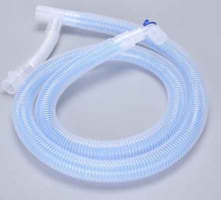 Circuit respiratoire coaxial mono-branche 