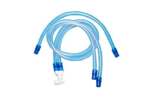 Circuit respiratoire renforcé avec piège à eau